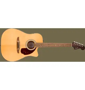 Fender California Deluxe Redondo CE Electro Acoustic Guitar Natural