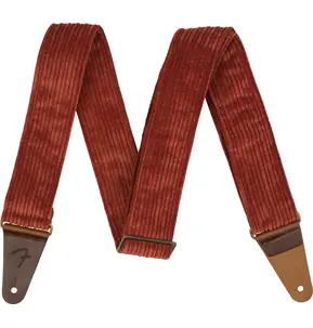 Fender Corduroy Strap, Antique Cherry