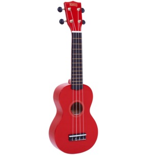 Mahalo Rainbow Series Ukulele with soft Cover - Various Colours