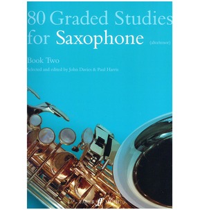 80 Graded Studies For Saxophone Book Two