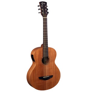 Faith Nomad FDNMG Mini-Neptune Baby Jumbo Natural All Solid Travel Electro Acoustic Guitar & Case