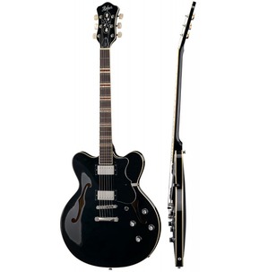 Hofner HCT Verythin Black Electric Guitar 