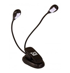 TGI Music Stand LED Lamp / Light with clip for Music Stand