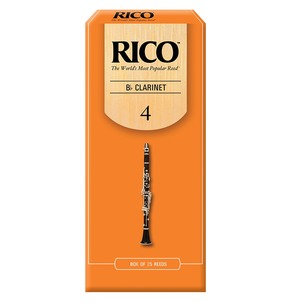 Rico Orange Box Clarinet Reeds Box 25 - 4
