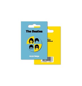 My World: Acrylic Badge - The Beatles