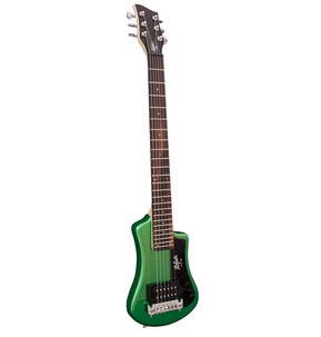Hofner Shorty Green Travel Electric Guitar 