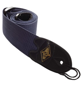 Rotosound STR5 High Quality Strap With Leather Ends - Navy Blue