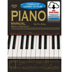 Complete Learn to Play Piano Manual Book/Free Online Audio