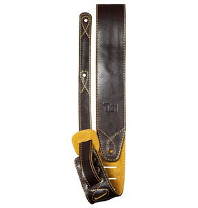 TGI Guitar Strap Leather with Suede Back