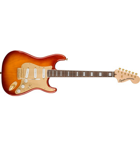 Fender Squier 40th Anniversary Gold Edition Stratocaster Sienna Sunburst Electric Guitar