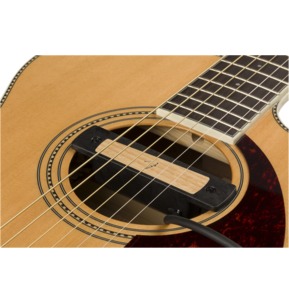 Fender Cypress Single-Coil Acoustic Guitar Soundhole Pickup, Natural