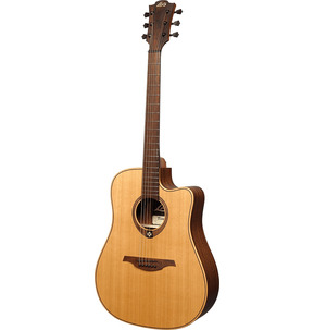 Lag Tramontane 170 T170DCE Dreadnought Natural Electro Acoustic Guitar