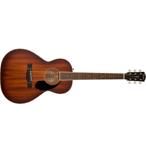 Fender Paramount PS-220E Aged Cognac Burst Electro Acoustic Guitar & Case