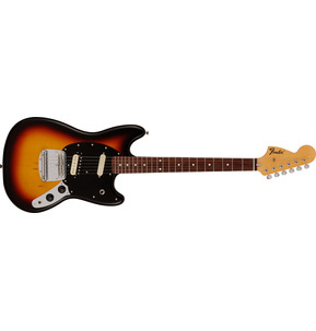 Fender Made In Japan Traditional Mustang Reverse Head 3-Colour Sunburst Electric Guitar & Case
