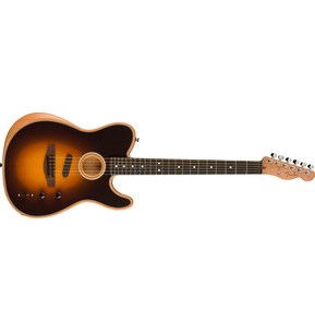 Fender Acoustasonic Player Telecaster Shadow Burst Electro Acoustic Guitar & Case