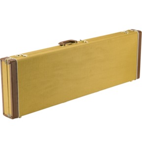 Fender Classic Series Wood Bass Guitar Case - Precision Bass/Jazz Bass, Tweed