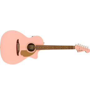 Fender California Newporter Player Shell Pink Electro Acoustic 
