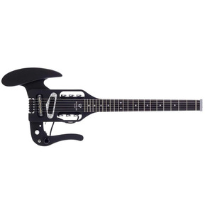 Traveler Pro-Series Mod-X Matte Black Travel Electric Guitar & Case