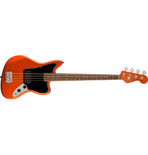 Fender Squier Affinity Series Jaguar Bass H Metallic Orange Electric Bass Guitar 