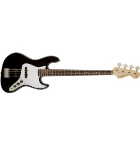 Fender Squier Affinity Series Jazz Bass Black Electric Bass Guitar