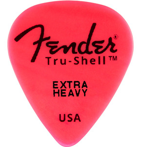 Fender 351 Shape Tru-Shell Casein Extra Heavy Guitar Pick