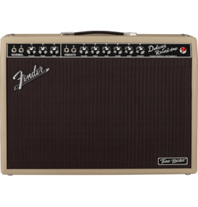 Fender Tone Master Deluxe Reverb Blonde 1x12 Electric Guitar Amplifier Combo