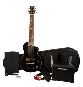 Blackstar Carry-On Jet Black Travel Electric Guitar Deluxe Pack