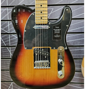 Fender Player II Telecaster Electric Guitar - Maple Fingerboard, 3-Color Sunburst
