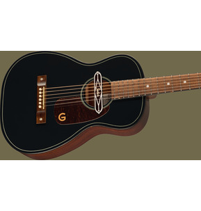 Gretsch Roots Collection Jim Dandy Deltoluxe Parlour Black Electro Acoustic Guitar 