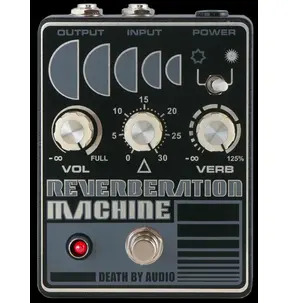 Death By Audio Reverberation Machine Reverb Effects Pedal
