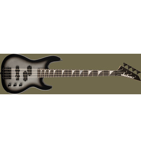 Jackson Limited Edition JS Series Concert Bass Minion JS1X, Silverburst, Amaranth