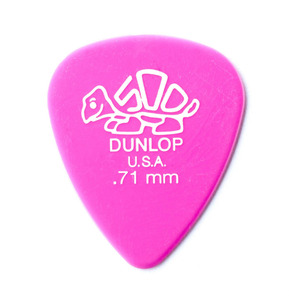 Dunlop Delrin 500 Standard .71mm Guitar Pick - Pack of 12