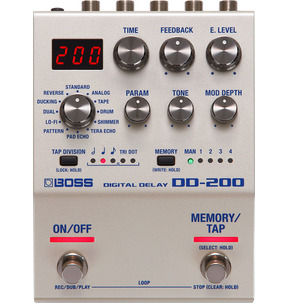 Boss DD-200 Digital Delay Pedal 