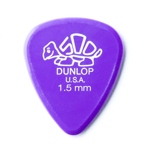 Dunlop Delrin 500 Standard 1.50mm Guitar Pick - Pack of 12