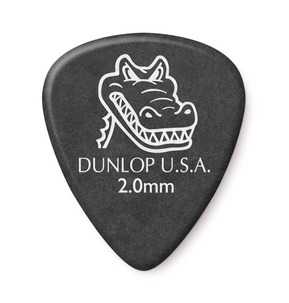 Dunlop Gator Grip Delrex 2.00mm Guitar Pick - Pack of 12