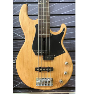 Yamaha BB235 Yellow Natural Satin 5-String Electric Bass Guitar 