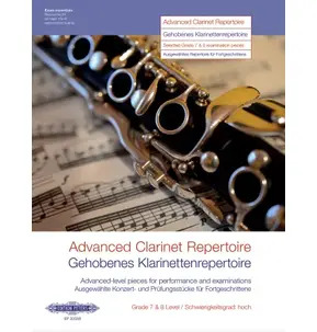 Advanced Clarinet Repertoire - Instrumental Solo and Piano Accompaniment