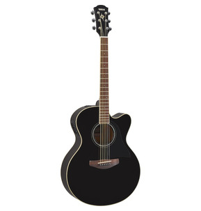 Yamaha CPX600 Medium Jumbo Black Electro Acoustic Guitar