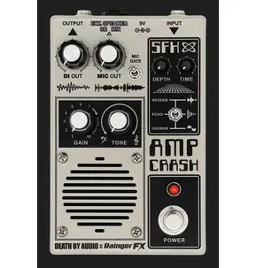 Death By Audio Amp Crash Effects Pedal