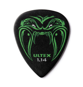 Dunlop Hetfield Ultex Black Fang 1.14mm Guitar Pick - Pack of 6 