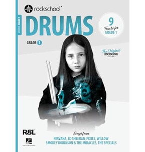 Rockschool: Drums Grade 1 2024+ (Book/Audio)