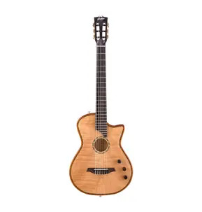 Bromo Fusion Craft Electro-Acoustic Classical Guitar Incl Hard Case - Natural