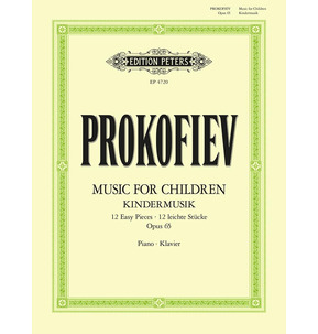 Prokofiev: Music for Children - 12 Easy Pieces Op. 65