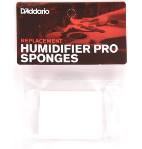 D'addario Guitar Humidifier Pro Replacement Sponge Pack