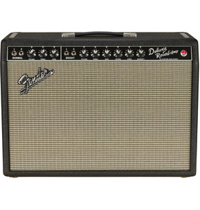 Fender American Hand-Wired '64 Custom Deluxe Reverb Valve 1x12 Electric Guitar Amplifier Combo