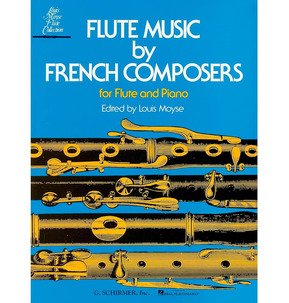 Flute Music by French Composers - Part and Piano Accompaniment