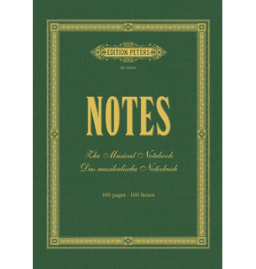 The Musical Notbook by Edition Peters