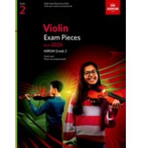 ABRSM Violin Exam Pieces from 2024 Grade 2 - Score & Part