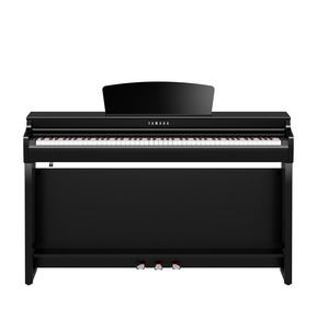 Yamaha CLP725 Digital Piano - Black Polyester