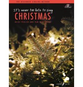 It's Never Too Late to Sing Christmas Book/CD Pam Wedgewood